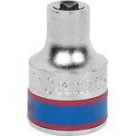 437508M, KING TONY Головка торцевая TORX Е-стандарт 1/2", E08, L = 37 мм