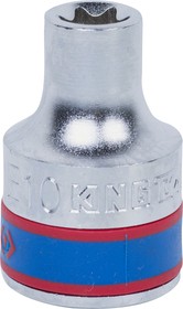 437510M, KING TONY Головка торцевая TORX Е-стандарт 1/2", E10, L = 37 мм