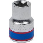 437516M, KING TONY Головка торцевая TORX Е-стандарт 1/2", E16, L = 37 мм