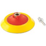 76212, Насадка для дрели и УШМ с липучкой, 125 мм, мягкая