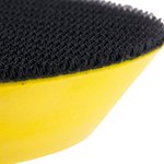 76212, Насадка для дрели и УШМ с липучкой, 125 мм, мягкая