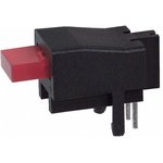 566-0407F, LED Circuit Board Indicators RED DIFFUSED RECTANGULAR