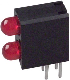 Фото 1/3 553-0211F, LED Bi-Level Uni-Color Red 635nm 4-Pin Bulk