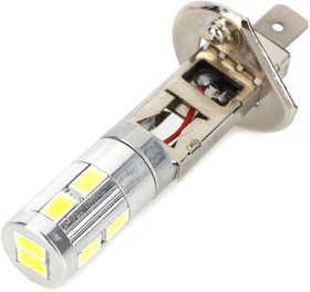 Фото 1/3 LED лампа (2 ШТ) H1 10SMD (5630) WHITE, в противотуманные фары