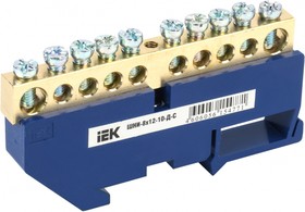 Photo 1/6 YNN10-812-10D-K07, Bus N zero on DIN insulator SHNI-8x12-10-D-S