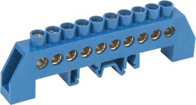 Photo 1/10 YNN10-812-10DP-K07, Busbar zero in combination DIN insulation "Rack" SHNI-8x12-10-KS-S IEC