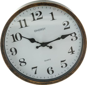 Фото 1/4 Настенные часы модель ЕС-146 кварцевые 102256