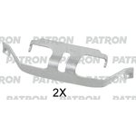 PSRK1355, Комплект монтажный тормозных колодок дисковых BMW 4, 1 11-