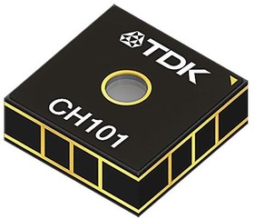 Фото 1/4 CH101-00ABR, Distance Sensors Ultra-low Power Integrated Ultrasonic Time-of-Flight Range Sensor for Pulse-Echo Applications