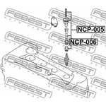 NCP006, наконечник катушки зажигания