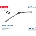 DFR010, Щетка стеклоочистителя бескаркасная Retrofit 650 // U