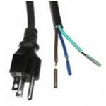 311019-01, AC Power Cords SJT, 3X16 BLK 6.56" 125V 13A