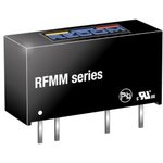 RFMM-0505S, Isolated DC/DC Converters - Through Hole 1W 5Vin 5Vout 200mA SIP7
