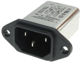 Фото 1/4 FN9222R-3-06, AC Power Entry Modules COMPACT RESISTOR 3A