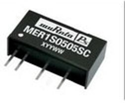 MER1S0515SC, Isolated DC/DC Converters - Through Hole 1W 5VIN 15VOUT 67MA 1KVDC