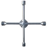 14244, Ключ-крест баллонный, 17 х 19 х 21 х 22 мм, усиленный, толщина 16 мм