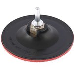 76229, Насадка для дрели и УШМ с липучкой, 115 мм, твердая