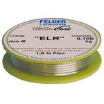Sn63Pb37 Tr ISO-Core "ELR" (0.75mm), Tin-lead solder, 100g coil