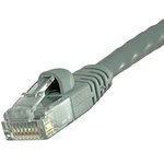 73-8890-25, Cat6 Male RJ45 to Male RJ45 Ethernet Cable, U/UTP, Grey PVC Sheath, 7.6m