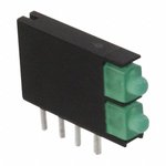 WP4060VH/2GD, LED Circuit Board Indicators Green Green Diffused 568nm 10mcd