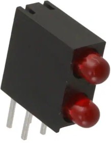WP934MD/2ID, LED Circuit Board Indicators Red Red Diffused 625nm 20mcd, Индикатор