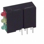 570-0100-132F, LED Circuit Board Indicators CBI 2MM TRI LEVEL