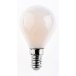 Лампа Filament Шар 9W 610lm 4100К Е14 milky диммируемая LED 1/10/50 105201209-D