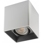 Denkirs DK3030-WB Светильник накладной IP 20, 10 Вт, GU5.3, LED, белый/черный ...