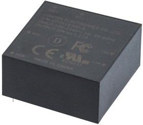 CFM41S120-E, Преобразователь: AC/DC; 40Вт; Uвых: 12ВDC; Iвых: 3,34А; 90%; 3кВ