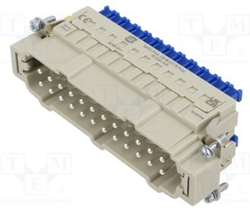 09330242678, New ProductHeavy Duty Power Connectors Han 24ES Press male insert (marked 1-24) (w/ PE Press)