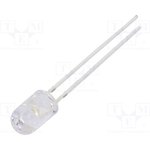 OSW5DK5E31B, LED; 5mm; white; 10000?12000mcd; 30°; Front: convex; 2.8?3.6V; 108mW