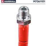 M7361101, Шланг пневматический витой М16 L=4.0м (красный) MARSHALL