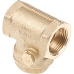 Brass Single Check Valve, BSP 3/4in, 16 bar