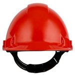 G30CRD, Peltor Uvicator G3000 Red Safety Helmet , Ventilated