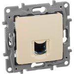 Legrand Etika Слоновая кость Розетка комп (RJ45) 6 категория UTP