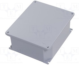 653.05, Коробка распред., 314x264x122mm, IK08, алюминий, IP66/IP67/IP69, серия ALUBOX