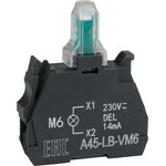332211, OptiSignal Light unit D22 A45-LB-VM6 blue 230-240VAC ZBVM6