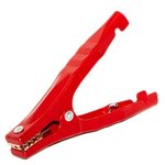 BU-X15400-2, Crocodile Clip, Copper Contact, 200A, Red