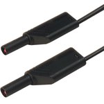 934195100, 16A, 1000V ac/dc, Black, 1m Lead Length