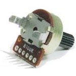 Резистор переменный, поворотный 20кОм, YRV-R1615G