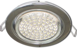FC5310ECB, Светильник точечный Ecola GX53 H4 Downlight without reflector_chrome 38x106 - 10 pack