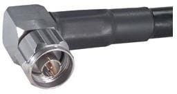 Фото 1/3 16_N-50-10-1/103_UV, RF Connectors / Coaxial Connectors N right angle cable plug(m)