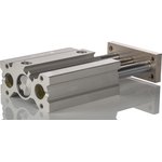 MGQM20-50, Pneumatic Guided Cylinder - 20mm Bore, 50mm Stroke, MGQ Series ...