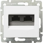 Legrand Valena Бел Розетка комп(RJ45) 2-ая 5 кат UTP