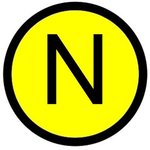AN-2-07, Sticker "N" d20mm EKF