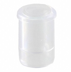 Фото 1/2 CML_327_CTP, Clear Plain Round Lens for 5mm LEDs for 0.281" Dia Mounting Hole