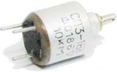 Фото 1/3 Подстроечный резистор 2,2кОм, линейность А, вариант монтажа ВС2-8, СП3-16б