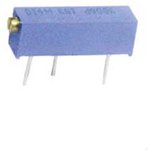 Подстроечный резистор 50 Ом, 15 оборотов, выводы 3P/плат, 3006P500BARO