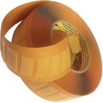 4656F, Double-Sided Adhesive Tape, 25mm x 12m, Translucent Yellow