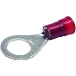 CRS-ZY-0850, TERMINAL, RING TONGUE, 1/2IN, CRIMP, RED